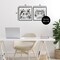 Stupell Industries Gamer Words with Modern Pixels 2pc Framed Giclee Set, design by Kim Allen